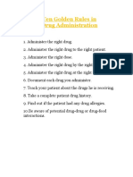 Ten Golden Rules in Drug.docx