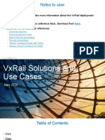 Vxrail Solutions and Uses Cases Reference Slide Deck