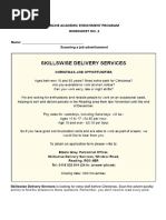 Skimming and Scanning Worksheets Guide | PDF | Speed Reading | Reading ...