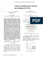 Nonlinear Analysis of Reinforced Concrete Frame Subjected To Fire