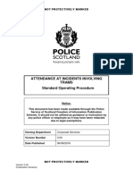 Attendance at Incidents Involving Trams Sop