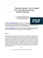 Versions of Home in Mutasas Novel Nyambo PDF