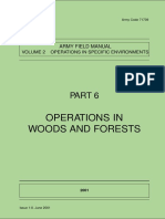 Operations in Woods and Forests: Army Field Manual