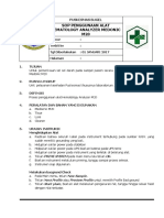 Instruksi Kerja Medonic M20 Puskesmas Bugel