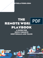 The Remote Working Playbook