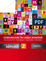 Comunicare in Limba Romana - Caiet Auxiliar - Clasa A II-a PDF