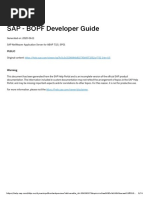 SAP - BOPF Developer Guide: Warning