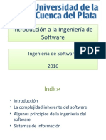 Introduccion a La Ingenieria de Software