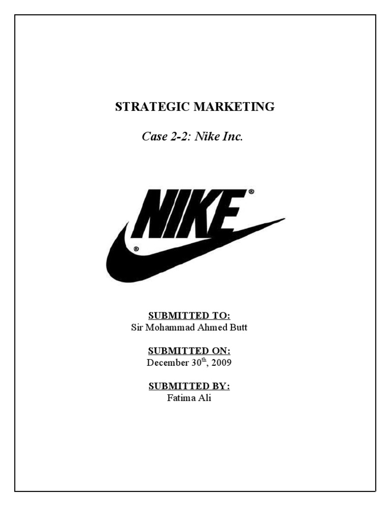 Nike Report Nike Brand