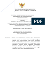 Permen ATRBPN No. 6 Tahun 2020 | PDF