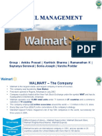 Retail Management Walmart