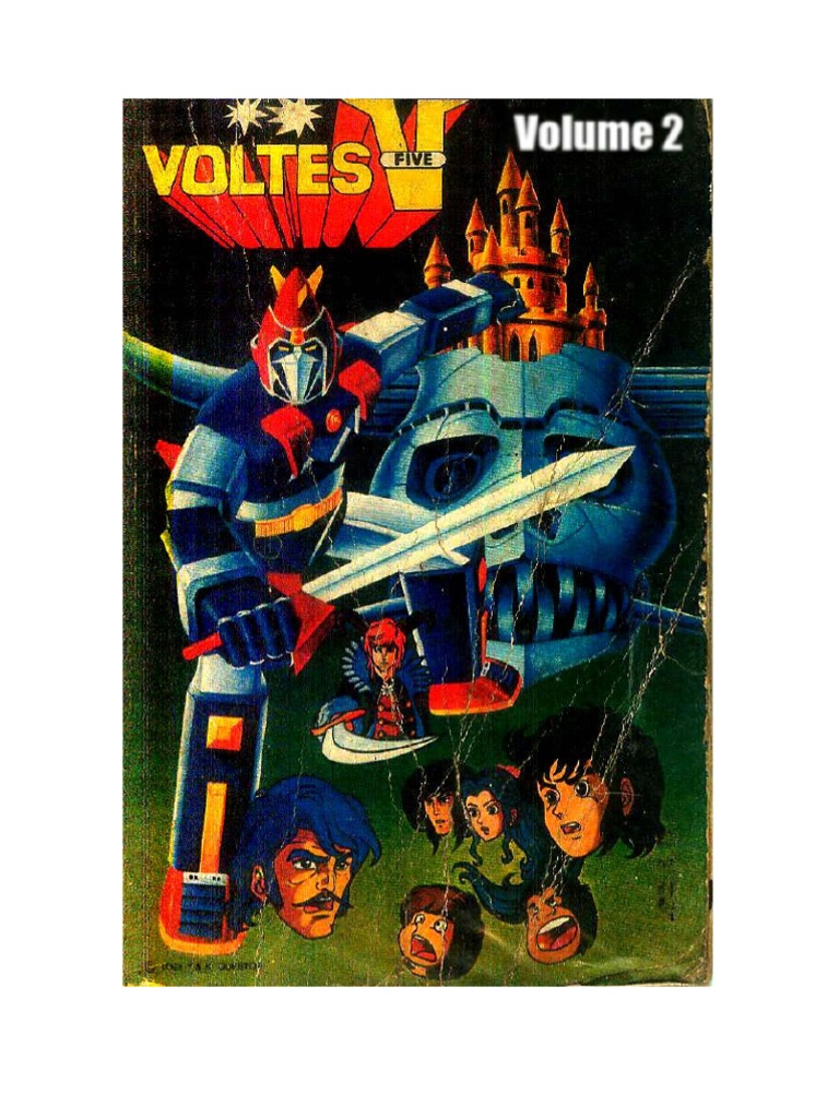 Voltes V Illustrated Pocket Book Vol.02 | PDF | Media