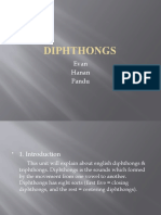 English Diphthongs and Triphthongs