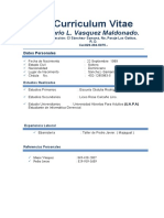 Curriculum Vitae