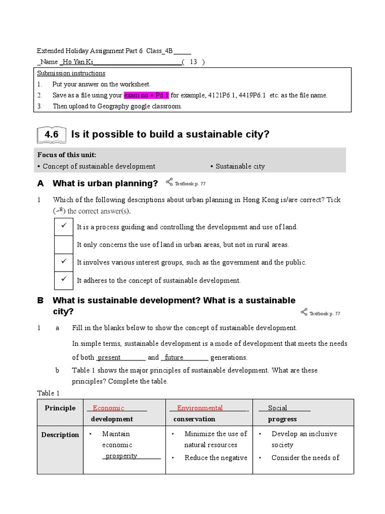 Is It Possible To Build A Sustainable City? | PDF | Sustainable City ...