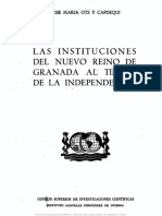 Instituciones en Granada PDF