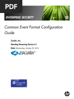 Zscaler - NSS - 4.1 - CEF - Config Guide - 2013