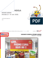 Guidance Gondola Promo Harian Periode 12 - 14 Juni 2020
