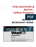 Materi 3 - Microsoft Office