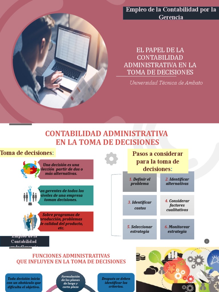 Contabilidad Administrativa y Decisiones | PDF | Toma de decisiones ...