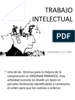 Trabajo Intelectual