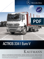 ACTROS 3341 Euro V con Aire Acondicionado