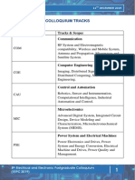 Colloquium Tracks: Abbreviation Tracks & Scopes Communication