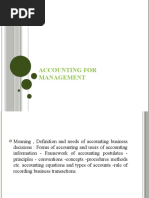 Accounting For Management