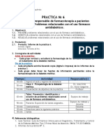 Práctica 6 - Farmacoterapia de La Diabetes Mellitus