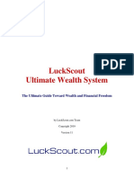 Luckscout Ultimate Wealth System: The Ultimate Guide Toward Wealth and Financial Freedom