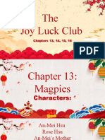 Joyluck Club Chapter 13,14,15,16 Summary