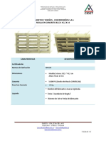 Fabricación de marcos y tapas para cajas de inspección