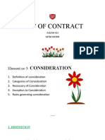 Law of Contract: Alizah Ali Uitm Johor