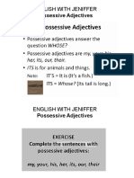 2 - Aula 2 - Possessive Adjectives