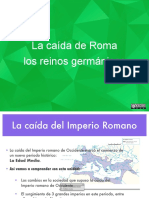 La caída de Roma y el surgimiento de los reinos germánicos