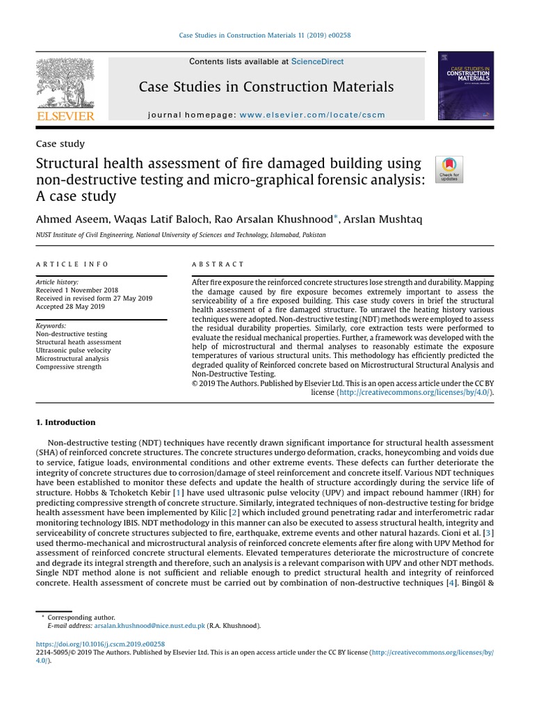 Case Studies in Construction Materials | PDF | Strength Of Materials ...