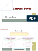 5.2 Ionic Bonds