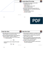 2 - Analog Signal Processing