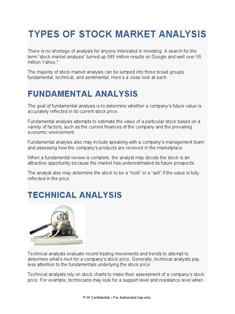 Types of Stock Market Analysis | PDF | Technical Analysis | Stock Market