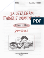 Sa Dezlegam Tainele Comunicarii - Clasa 2. Sem.1 (C.D.) PDF