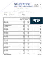 Member Passbook Details in 40 Characters