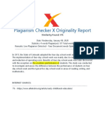 Plagiarism Checker X Report: Low 5% Plagiarism