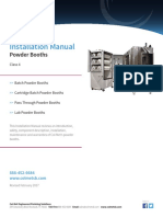 Installation Manual Class 4 Powder Booths Print