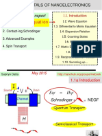 Schrodinger Equation: B. Quantum Transport