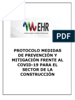 Protocolo Medidas de Prevención y Mitigación Frente Al COVID