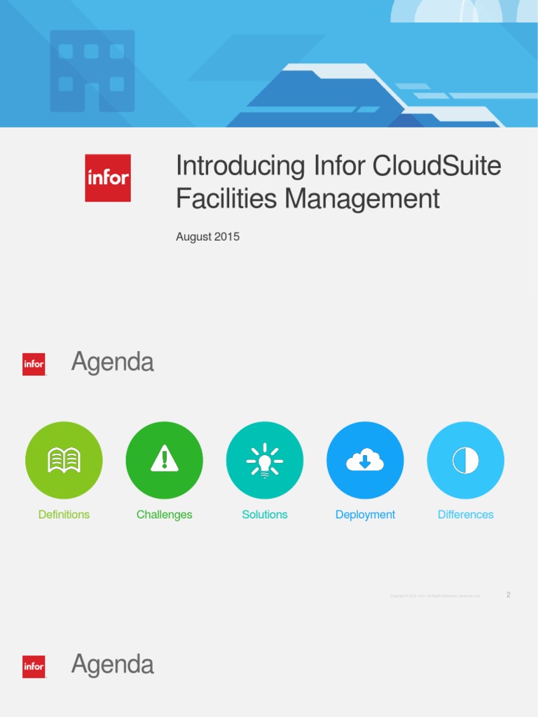 Introducing CloudSuite Facilities Management V1 | PDF | Quality Of ...
