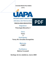 Tarea 3 de Psicologia Educativa 1