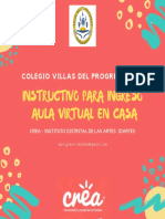 001 Paso A Paso Ingreso Aula Virtual IED Villas Del Progreso