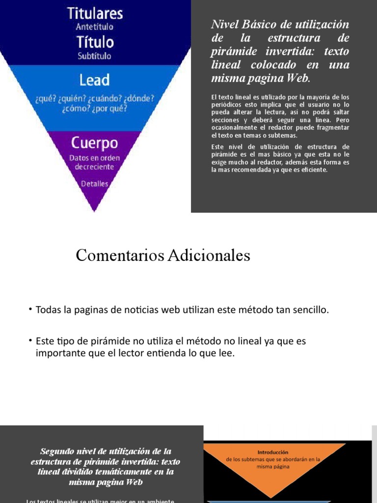 Piramide Invertida | PDF
