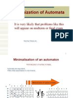 LECTURE B 2 Minimization of The FSM